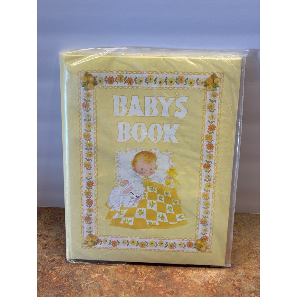 Vintage 70's C.R. Gibson Dolli Tingle Baby 1st 7 Years Book Unused With Cover